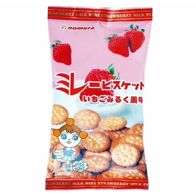 野村煎豆店  ミレーいちごミルク風味