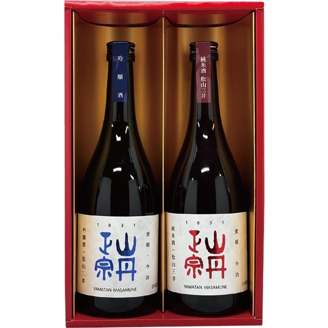 八木酒造部　山丹正宗吟醸酒・純米酒 2本セット YS05