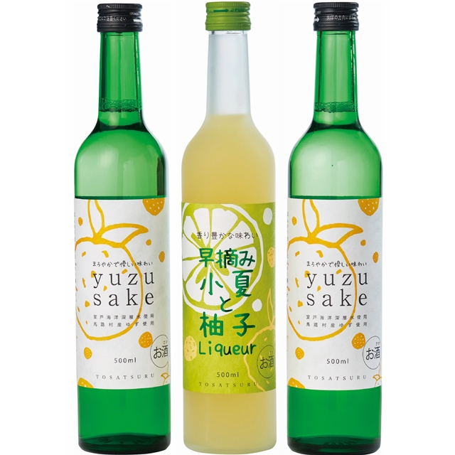 土佐鶴酒造　土佐鶴リキュール飲み比べセット