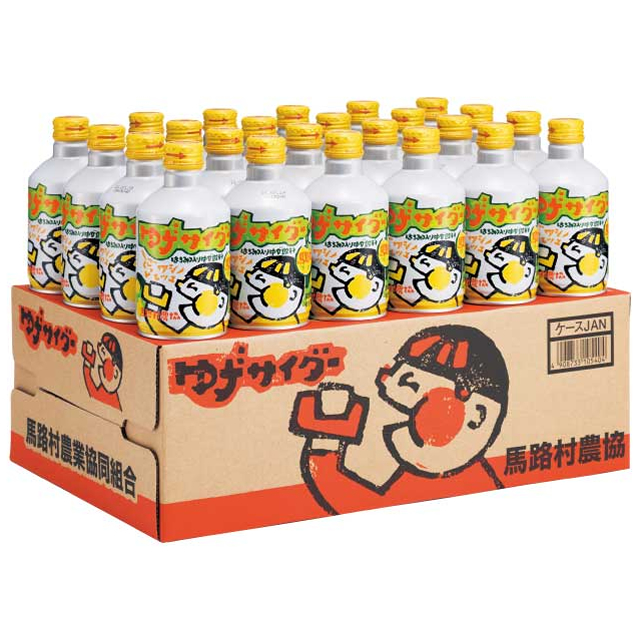 ゆずサイダー馬路村 24本入