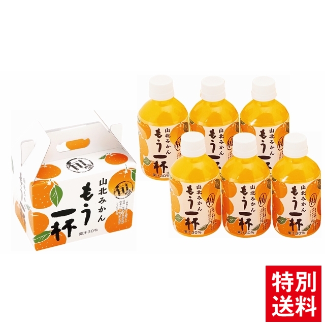 ひまわり乳業　山北みかんもう一杯 6本入