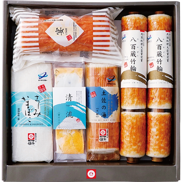 依光蒲鉾　清流セット(花)