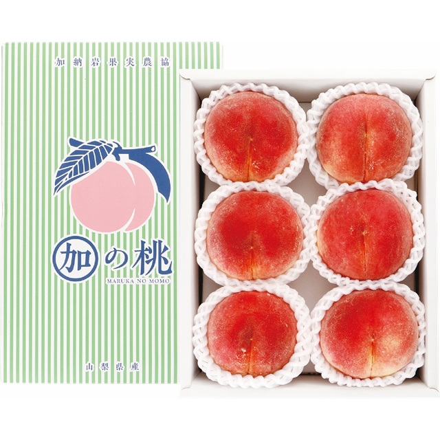 山梨産　加納岩果実農協の桃(3㎏）