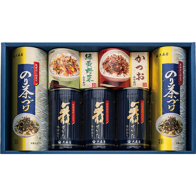 大森屋　味付海苔・ふりかけ・お茶漬けセット NTF-30G
