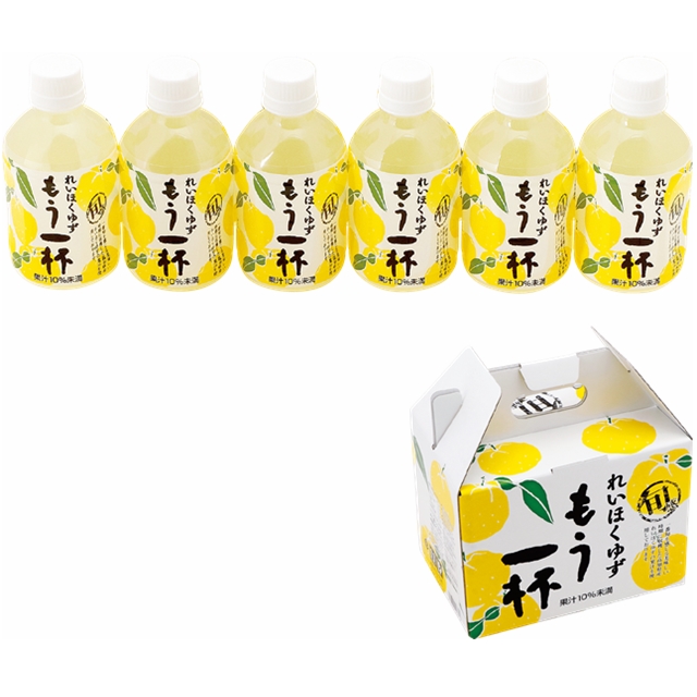 ひまわり乳業　れいほくゆずもう一杯　6本入