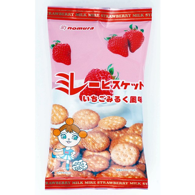 野村煎豆店  ミレーいちごミルク風味
