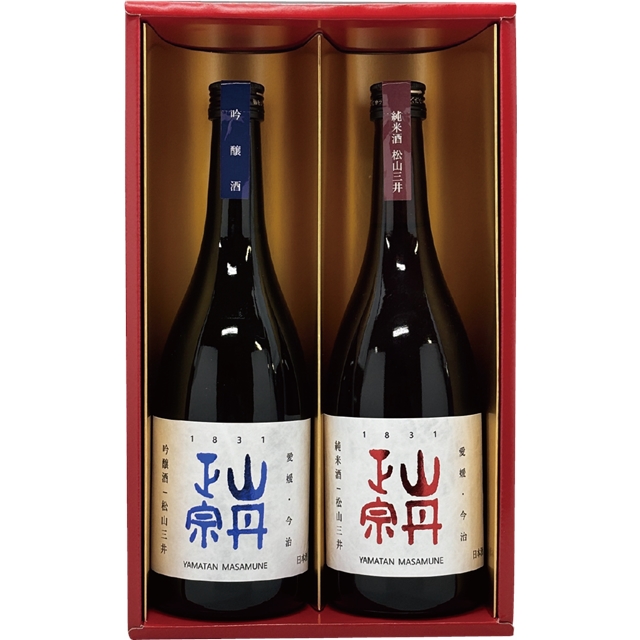 八木酒造部山丹正宗  吟醸酒・純米酒松山三井セットYS05
