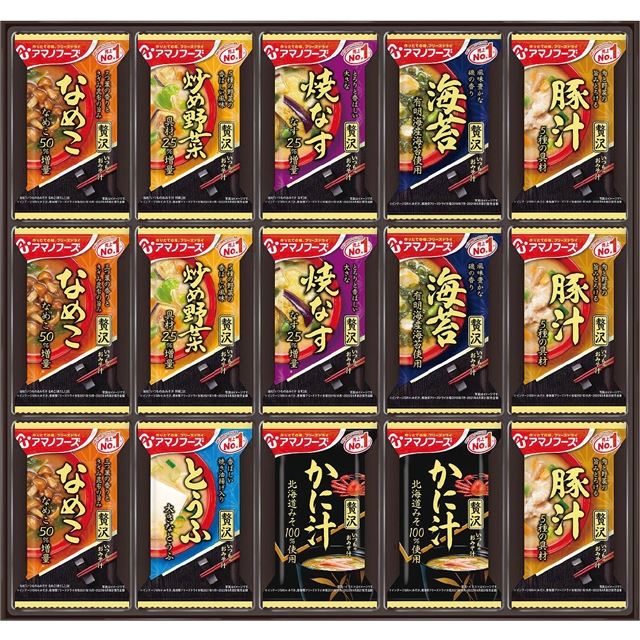 アサヒグループ食品  おみそ汁贅沢ギフト 500Z