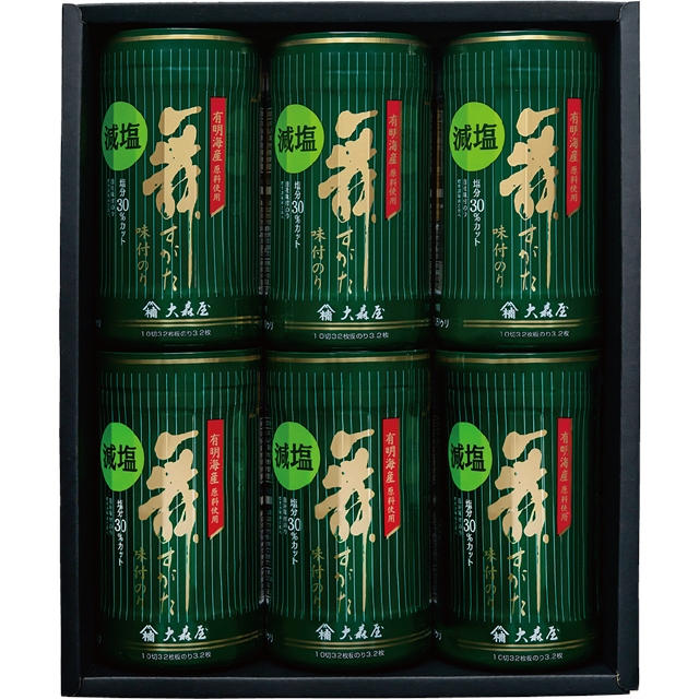 大森屋  減塩味付海苔セット GA－30G